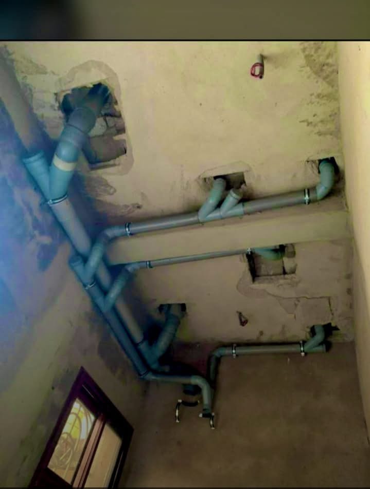 Installation sanitaire murale